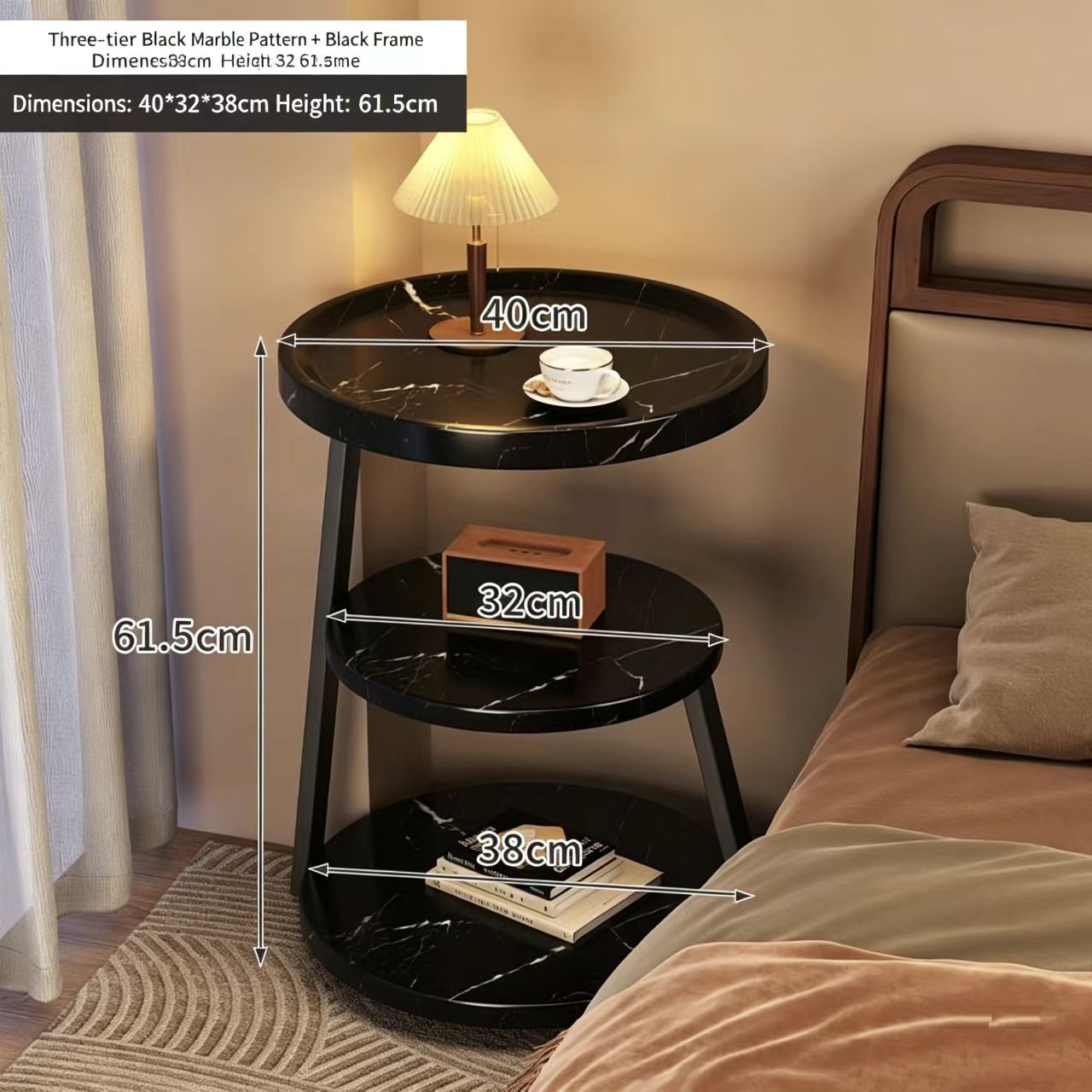 Simple bedside table