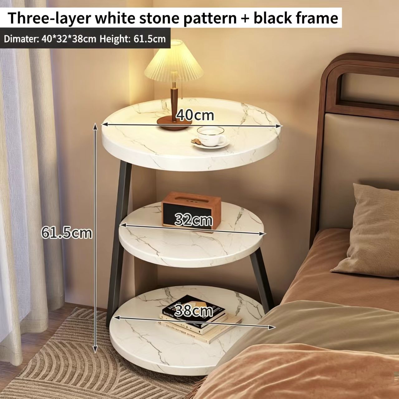 Simple bedside table